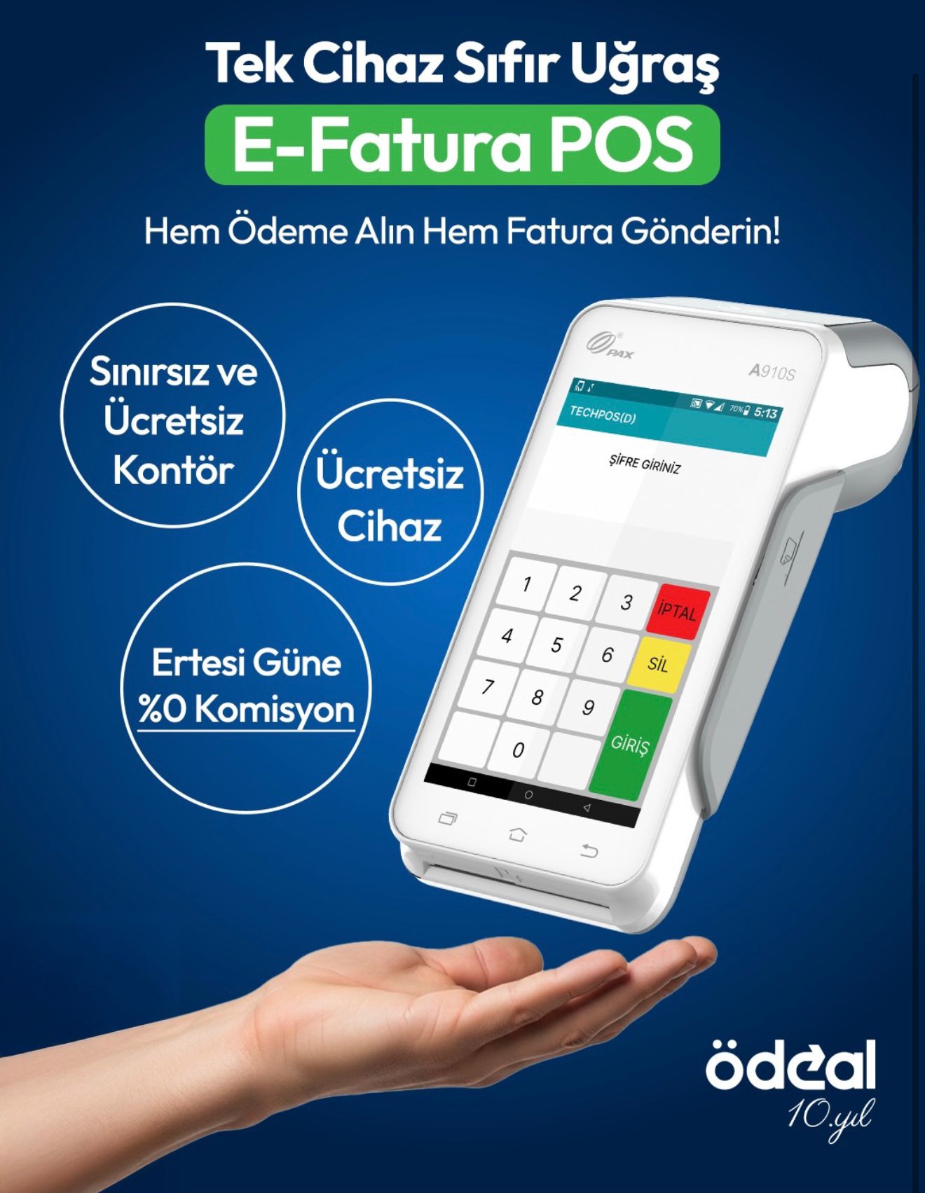 ÖDEAL E-FATURA POS